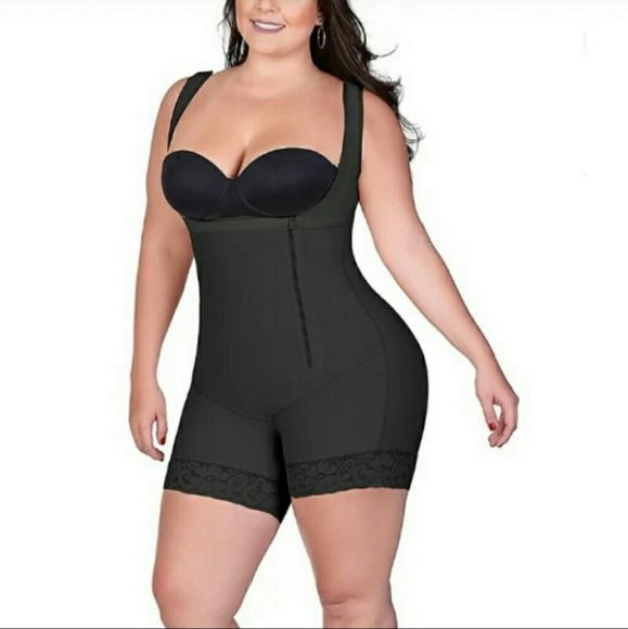 Women Compression Full Body Shaper Tight Strappy U - Picture 2 of 5